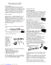 Audiovox CMOS2 Instruction Manual