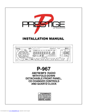 Audiovox P967 Installation Manual