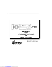 Audiovox Rampage AV-303 Owner's Manual