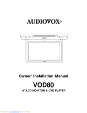 Audiovox 128-5495E Owners & Installation Manual