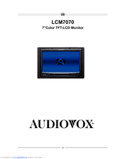 Audiovox LCM 7070 User Manual