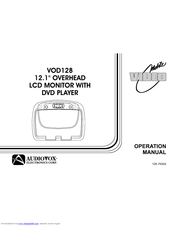 Audiovox Mobile Video VOD128 Operation Manual
