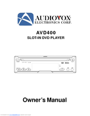 Audiovox 1287079 Owner's Manual
