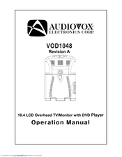 Audiovox VOD1048 Operation Manual