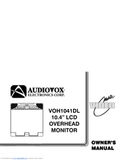 Audiovox VOH1041DL Owner's Manual