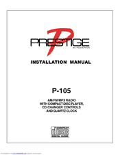 Audiovox Prestige P-105 Manuals | ManualsLib