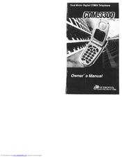 Audiovox CDM-3300 Owner's Manual