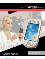 Audiovox Verizon Wireless BroadbandAccess XV6600WOC Owner's Manual