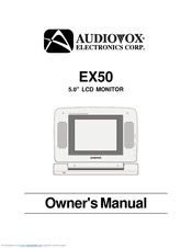 Audiovox EX50 Owner's Manual