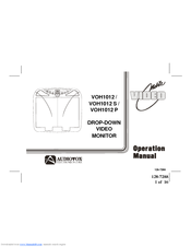 Audiovox VOH1012 S Operation Manual