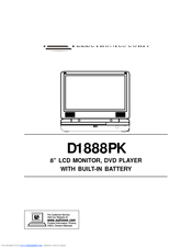 Audiovox D1888PK Owner's Manual
