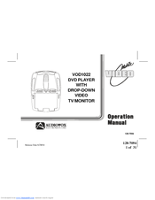 Audiovox VOD1022 Operation Manual