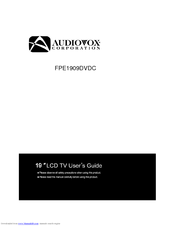 Audiovox FPE1909DVDC User Manual