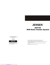 Audiovox Jensen JHT140 Owner's Manual