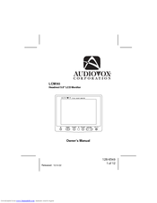 Audiovox LCM50 Owner's Manual