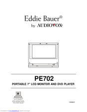 Audiovox Eddie Bauer PE702 Product Information