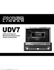 Phase Linear Phase Linear UDV7 Instruction Manual