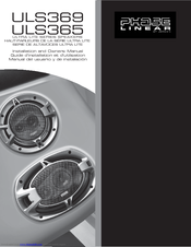 Phase Linear ULS365 Installation And Owner's Manual