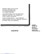 Audiovox Speaker Owner's Manual