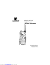 Audiovox FR-140 Owner's Manual