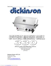 Dickinson Spitfire 330 Installating And Operation Manual