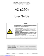 Autostart AS-6250V User Manual
