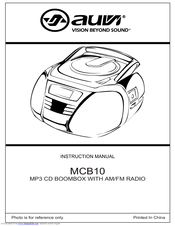 Auvi MCB10 Instruction Manual