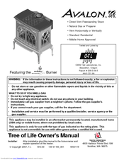 Avalon Tree of Life Owner's Manual