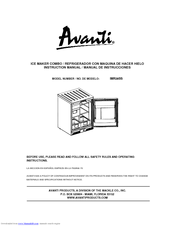 Avanti IMR28SS Instruction Manual
