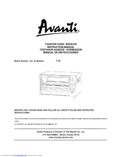 Avanti T-18 Instruction Manual