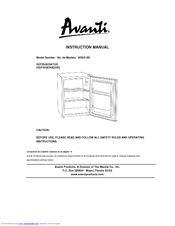 Avanti AR2412B Instruction Manual
