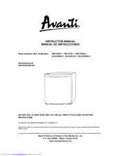 Avanti RM1702PS1 Instruction Manual