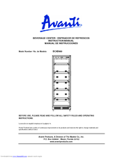 Avanti BCAD680 Instruction Manual