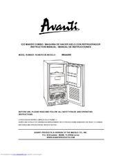 Avanti IM3202SS Instruction Manual