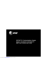 AT&T Definity 8520T User Manual