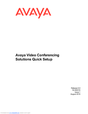 Avaya 16-300310 Quick Setup Manual