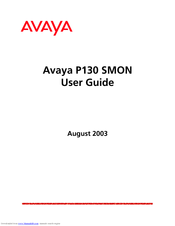 Avaya P130 SMON User Manual