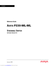 Avaya P330-ML-ML Reference Manual