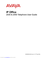Avaya IP Office 2030 User Manual