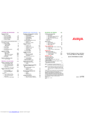 Avaya Aria Quick Reference Manual