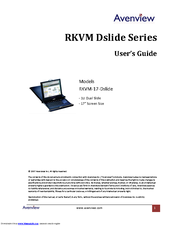 Avenview RKVM-17-Dslide User Manual