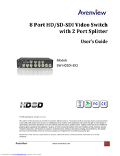 Avenview SW-HDSDI-8X2 User Manual