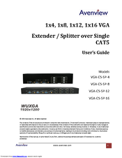 Avenview VGA-C5-SP-12 User Manual