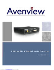 Avenview C-HDMI-DVIA Specifications