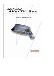 Avermedia tv box User Manual