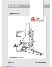 Avery Dennison ALS 230 User Manual