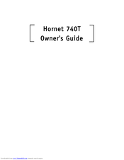 Directed Electronics Hornet 740T Owner's Manual
