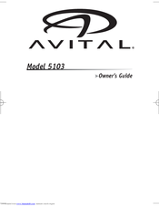 Avital 5103 Owner's Manual