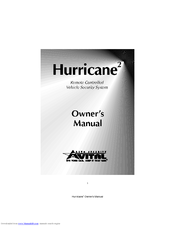 Avital Hurricane 2 Owner's Manual