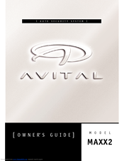 Avital MAXX2 Owner's Manual